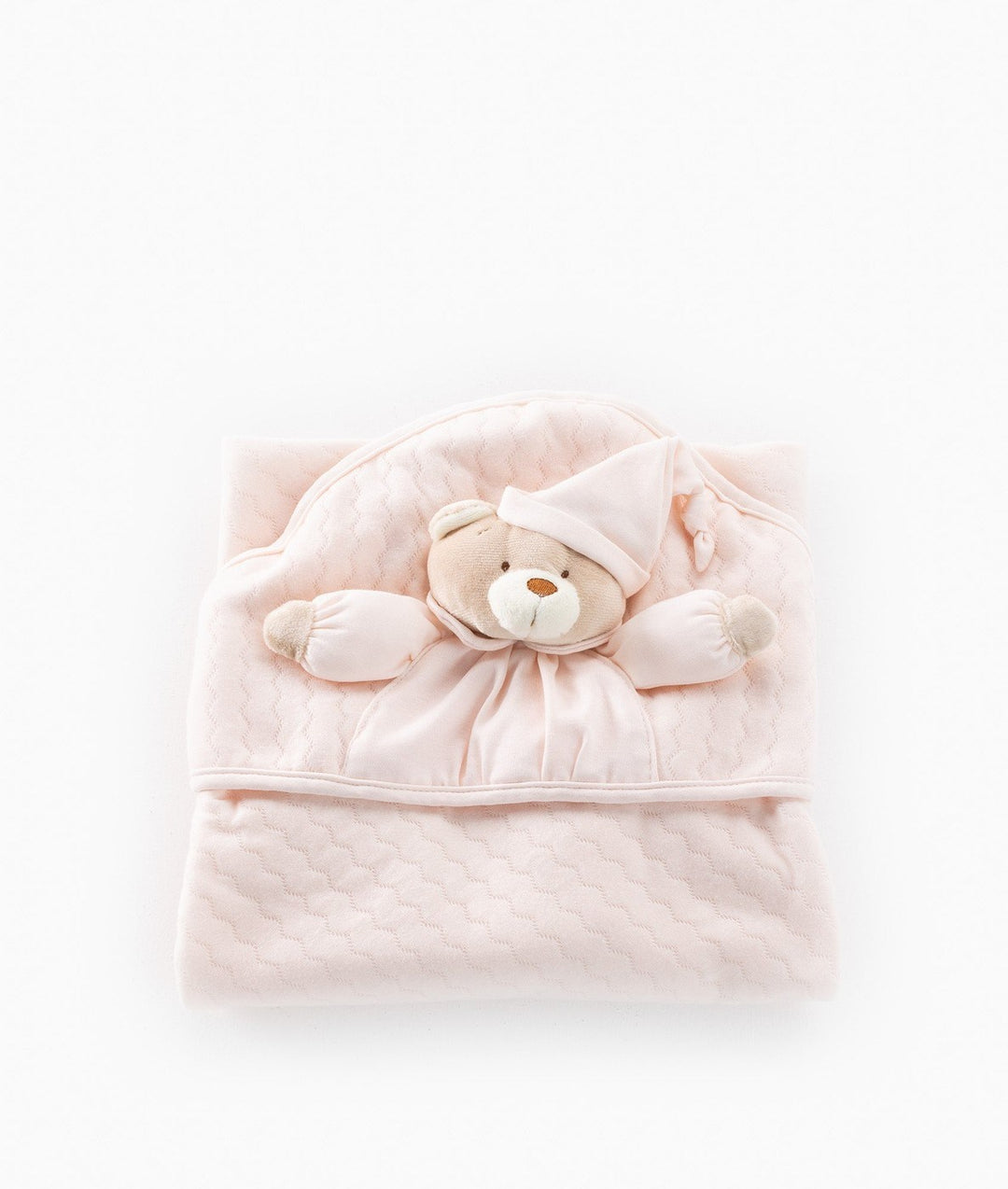 Pink newborn swaddle blanket