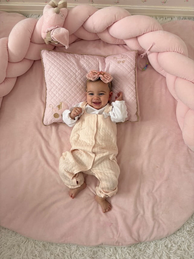 Toddler Quilted Pillow - Pink