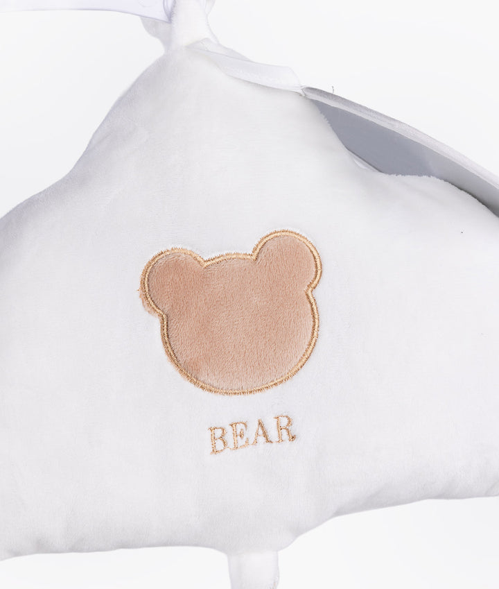 Bear & Cloud Activity Toy | Beige & White