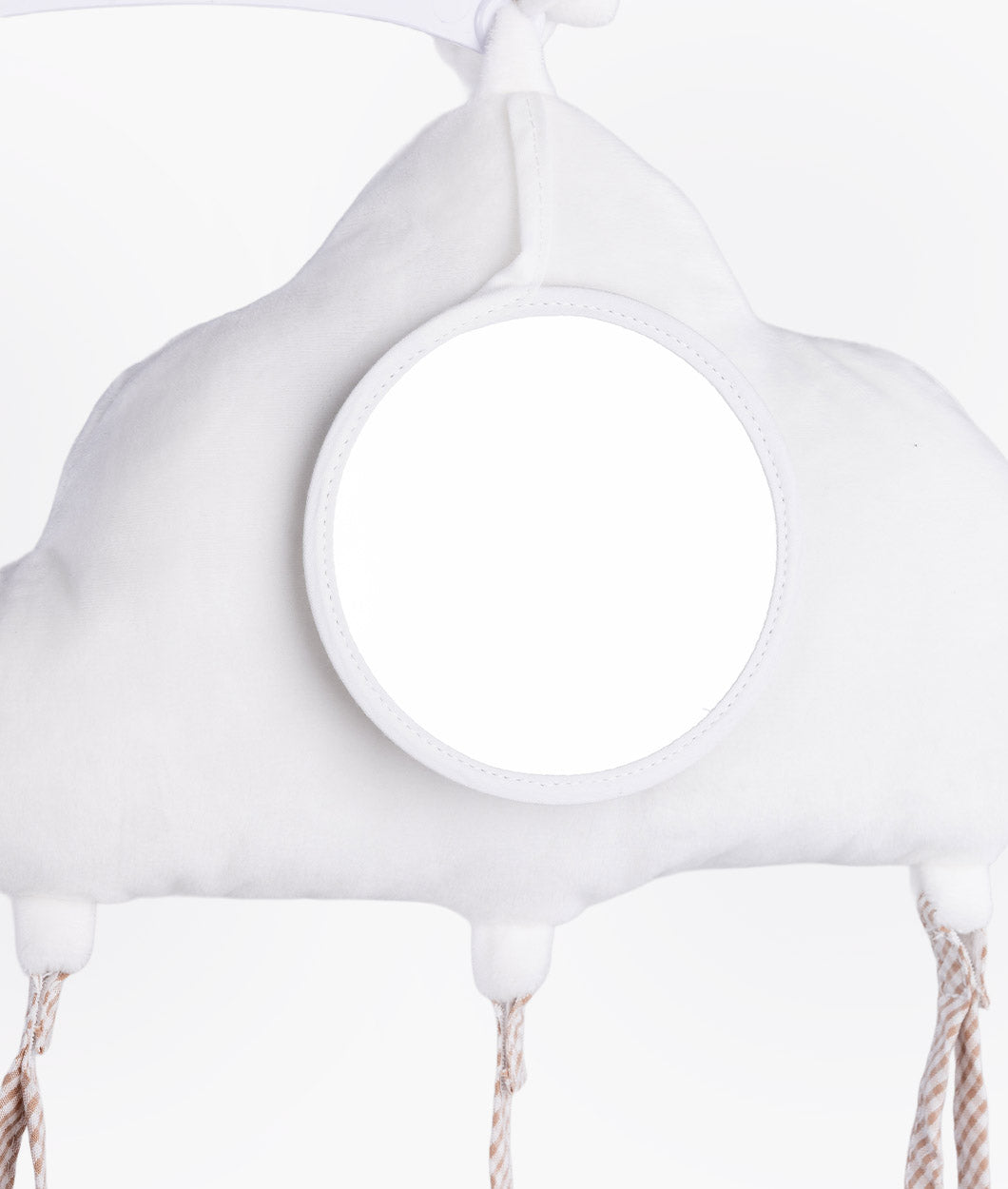 Bear & Cloud Activity Toy | Beige & White