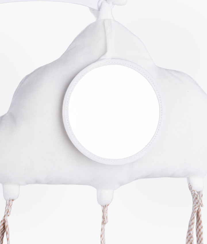 Bear & Cloud Activity Toy | Beige & White
