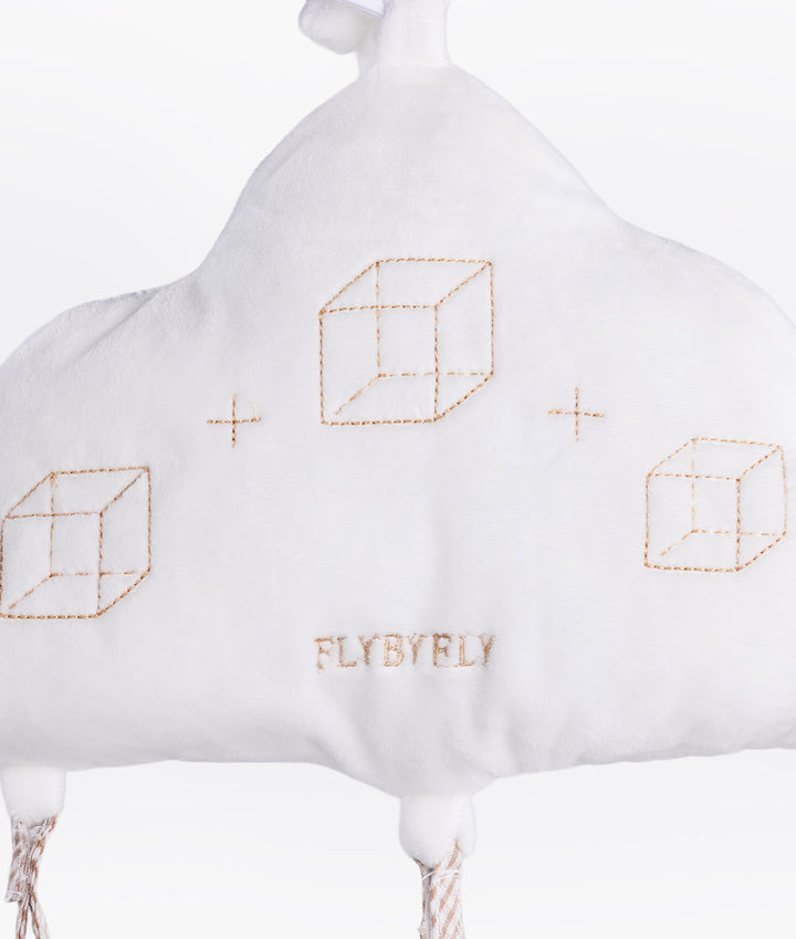 Bear & Cloud Activity Toy | Beige & White