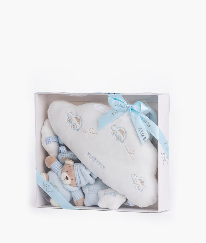 Bear & Cloud Activity Toy | Blue
