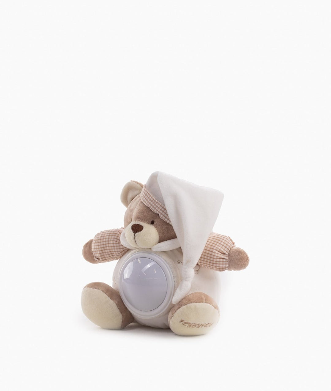 White and beige musical night light for nursery