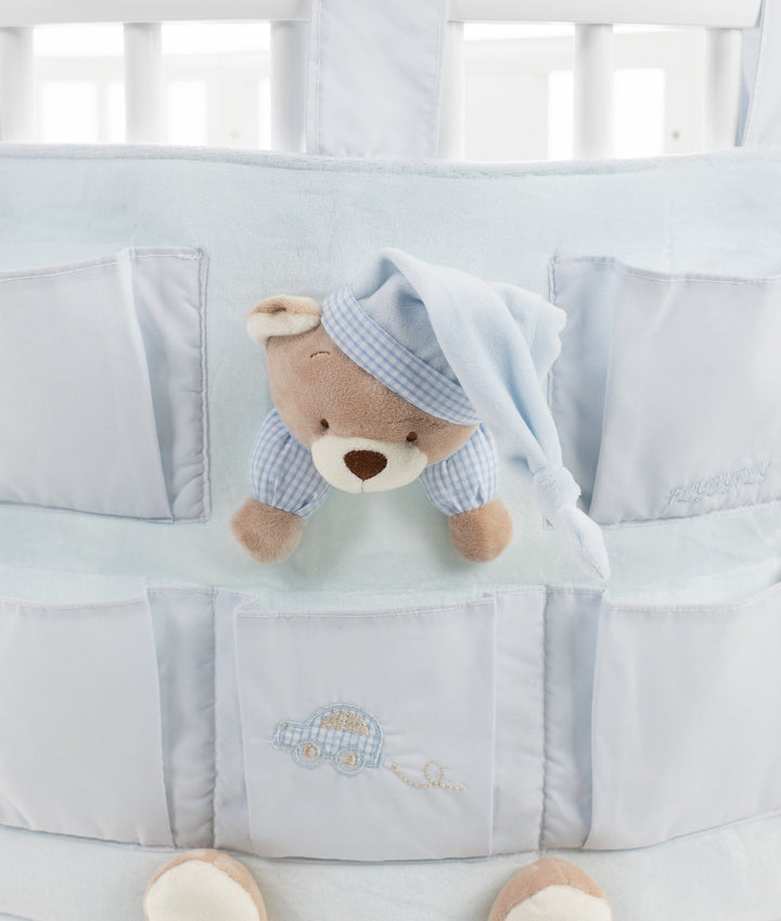 Baby nursery organiser in blue