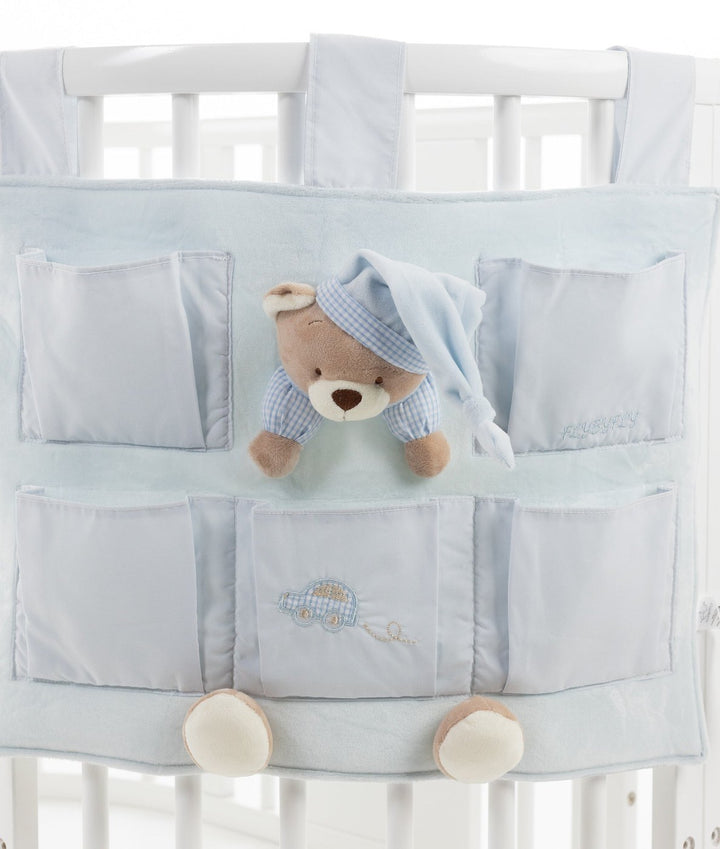Baby nursery organiser in blue