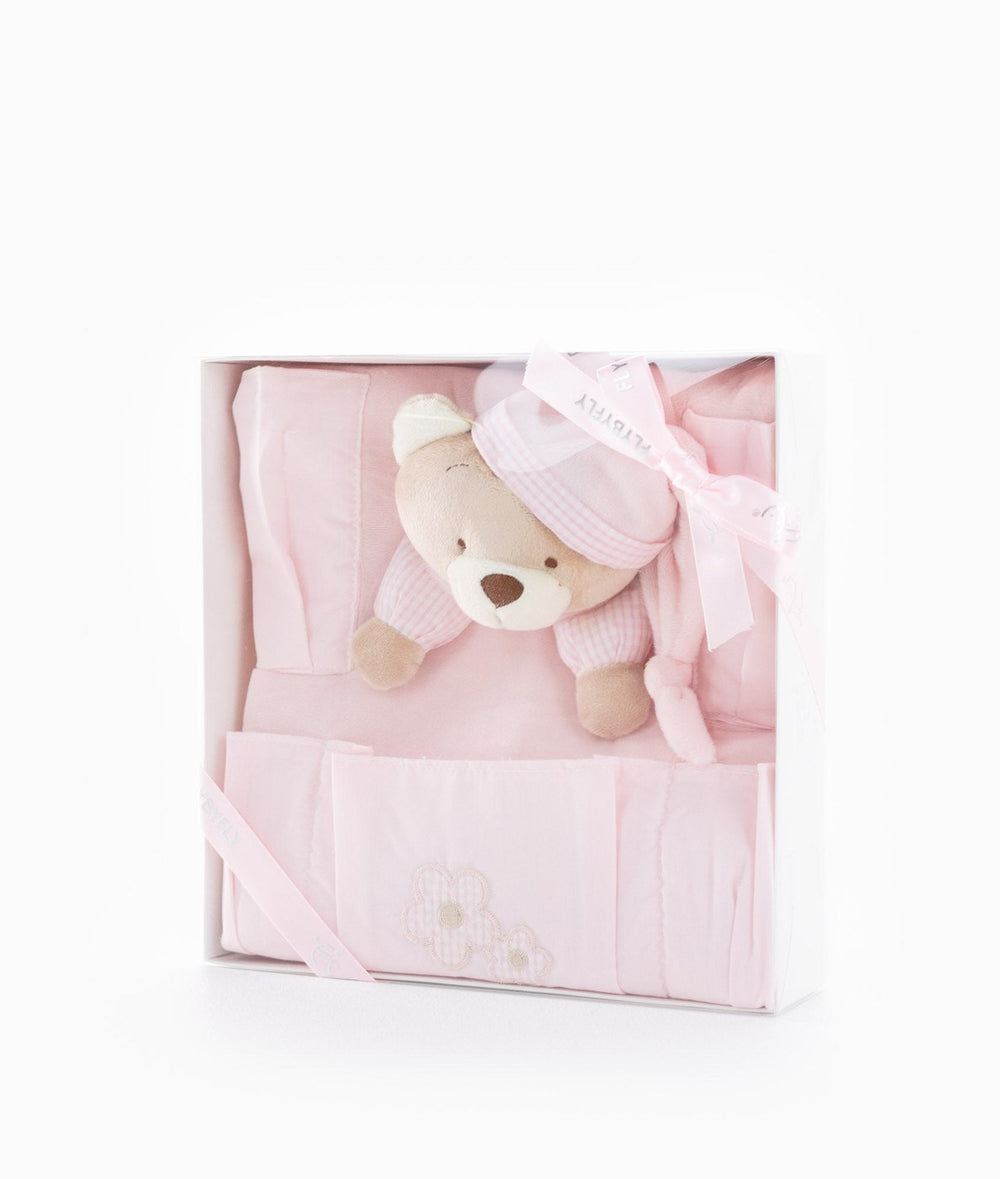 Baby nursery organiser in pink