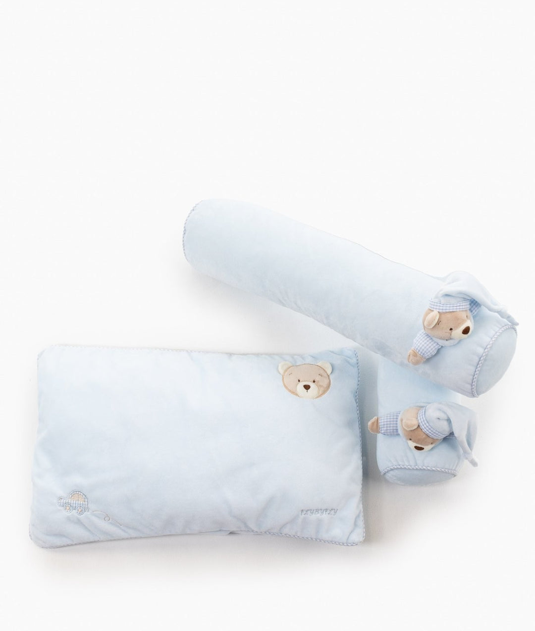 Pillow & Bolster Set - Blue