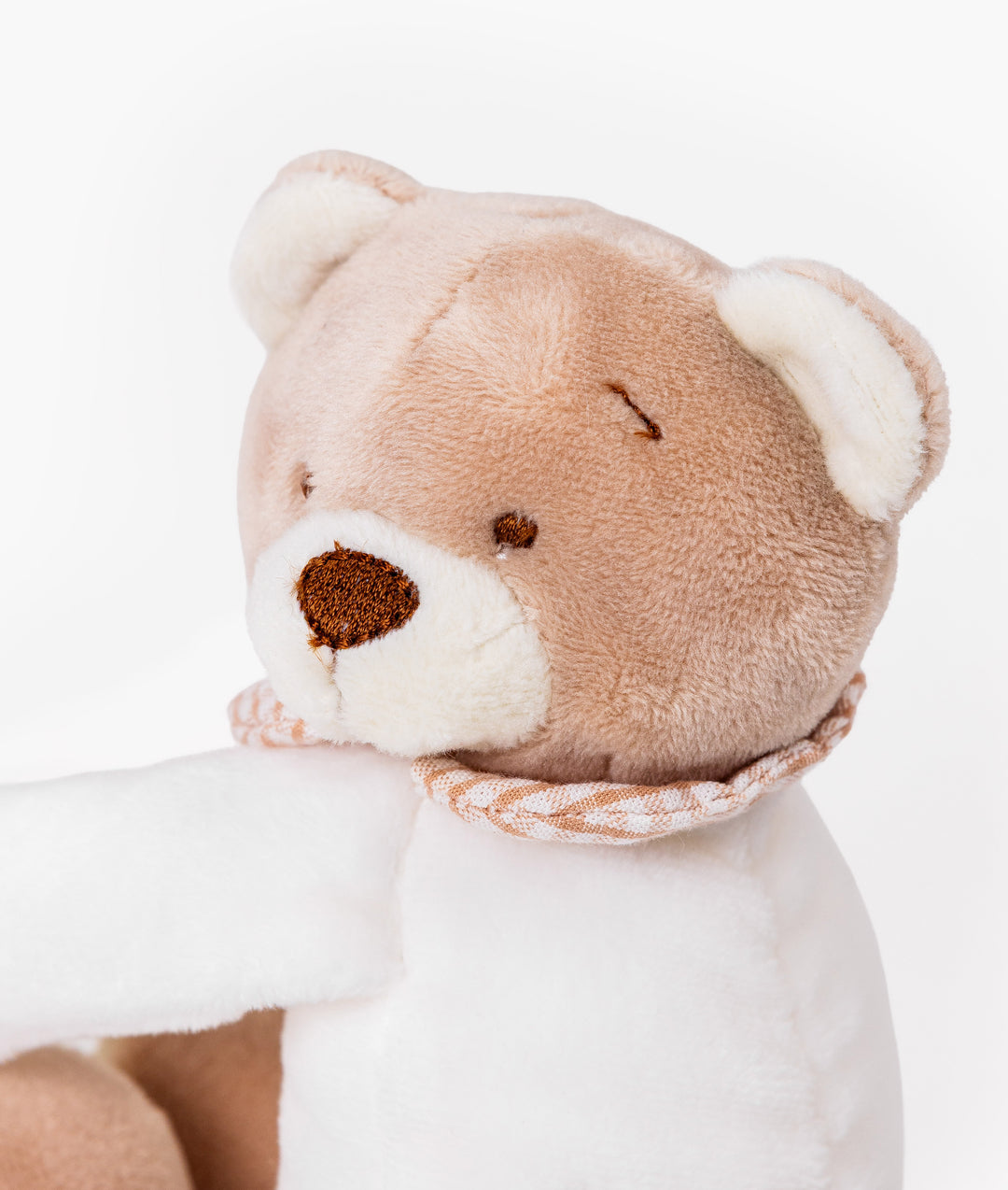 Bear Curtain Tieback | Beige & White