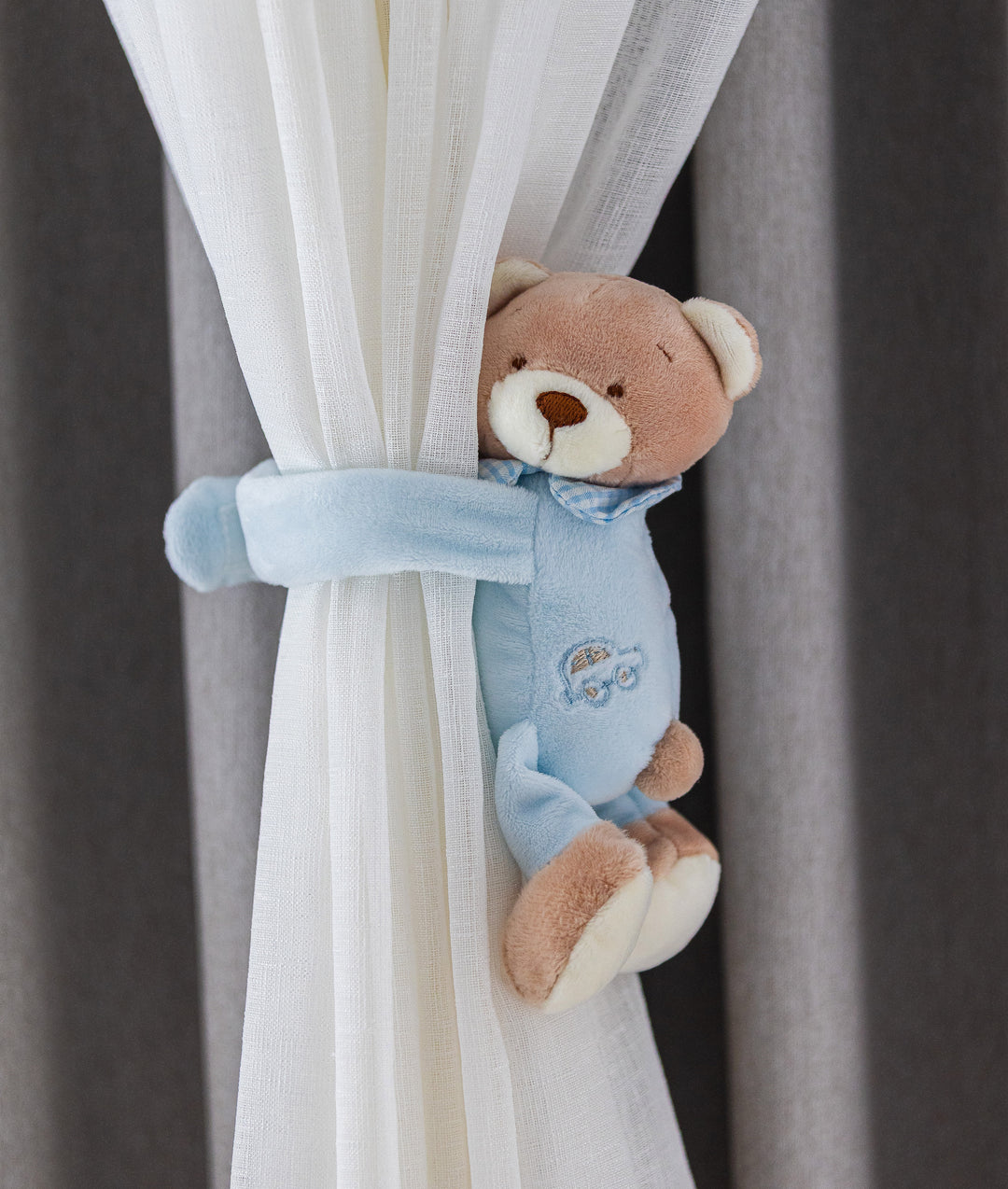 Bear Curtain Tieback | Blue