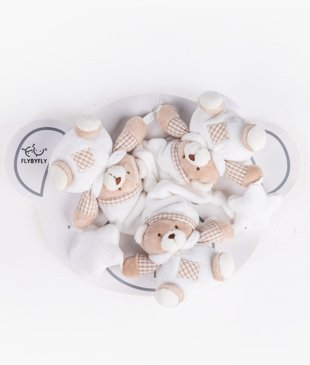 Pram Activity Toy | White & Beige