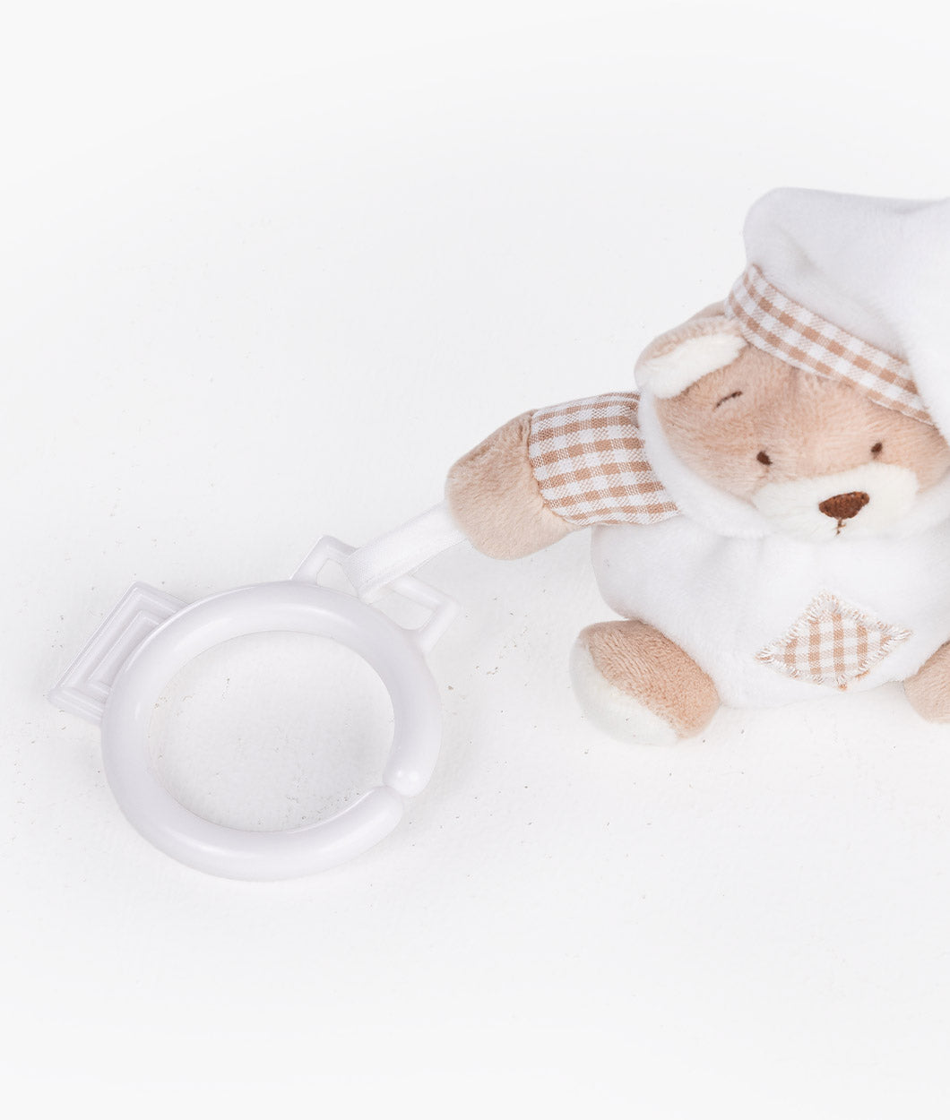 Pram Activity Toy | White & Beige