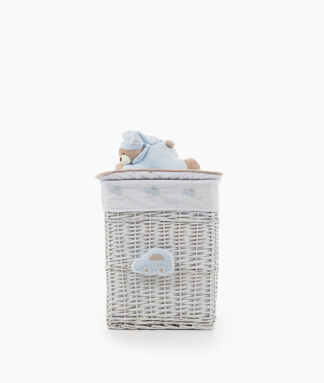 Blue square storage basket set