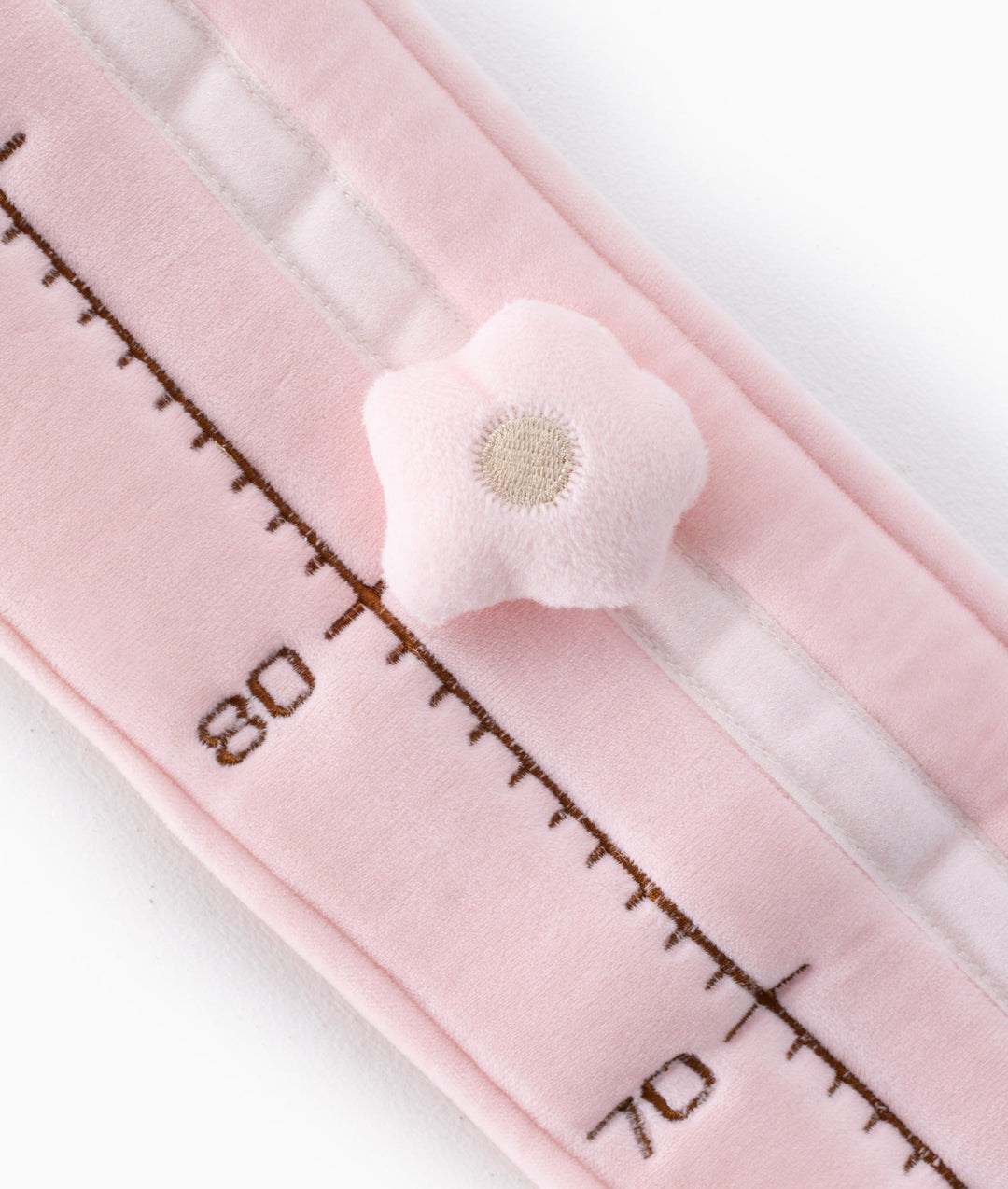 Pink baby growth chart