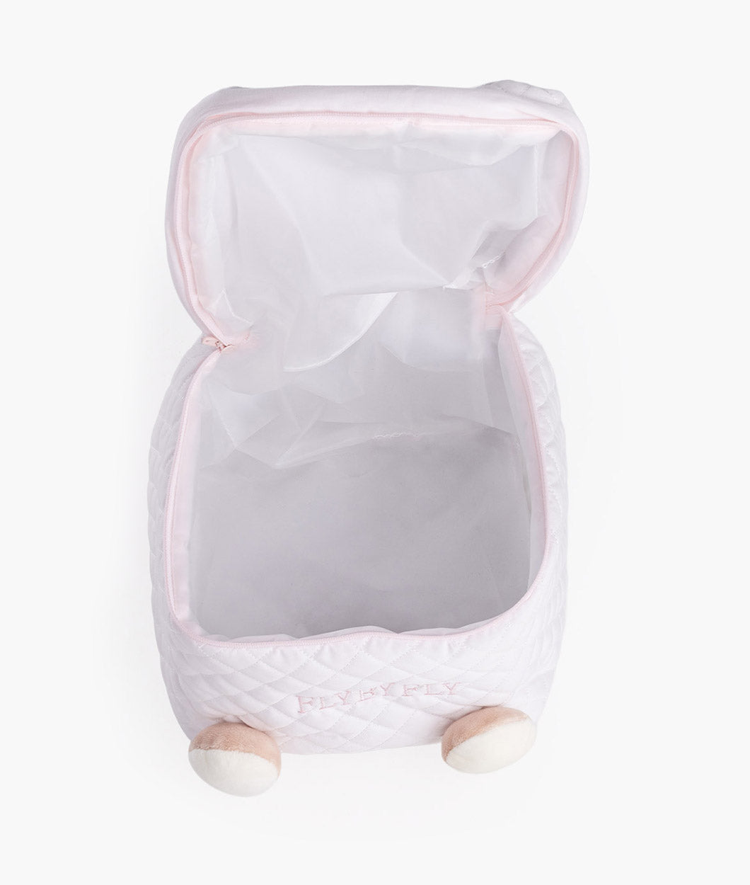 Baby organiser bag for nursery in pink