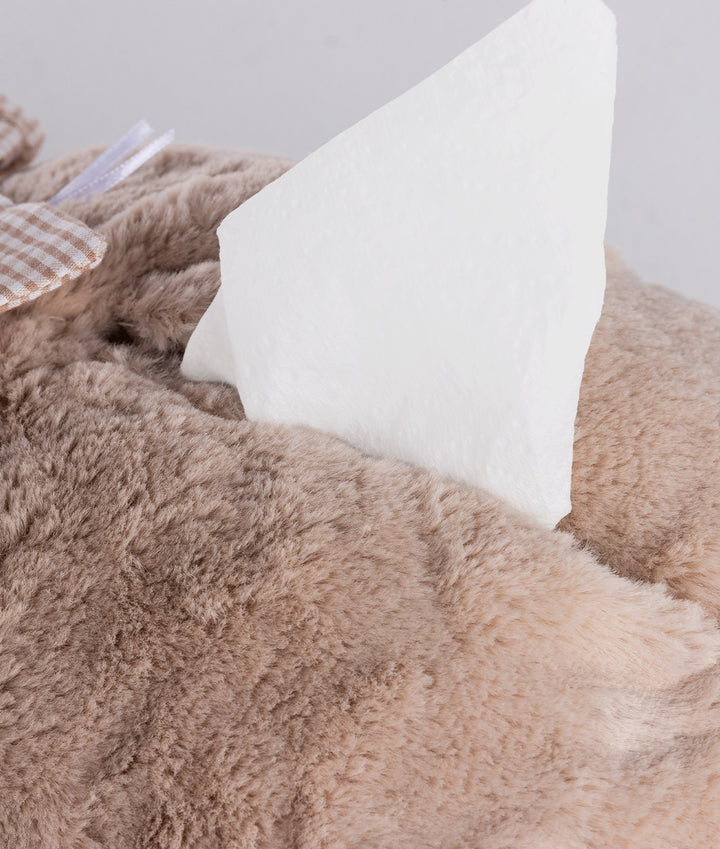 Baby wipes holder for nursery in beige