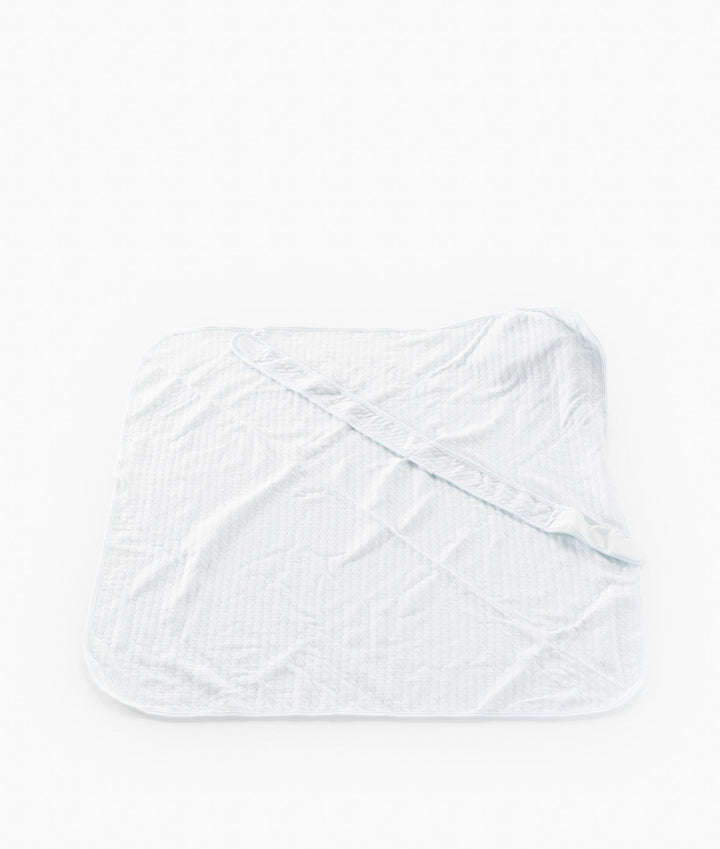 Blue newborn swaddle blanket