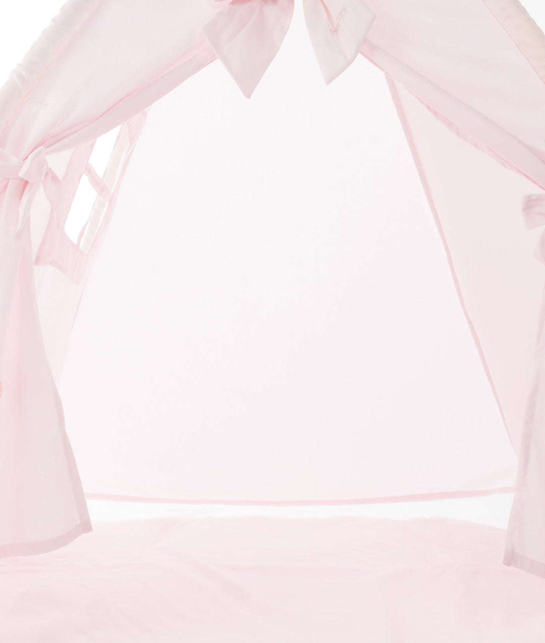 Pink kids teepee tent for nursery and playroom