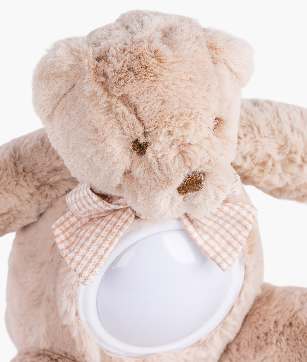 Beige musical night light for nursery