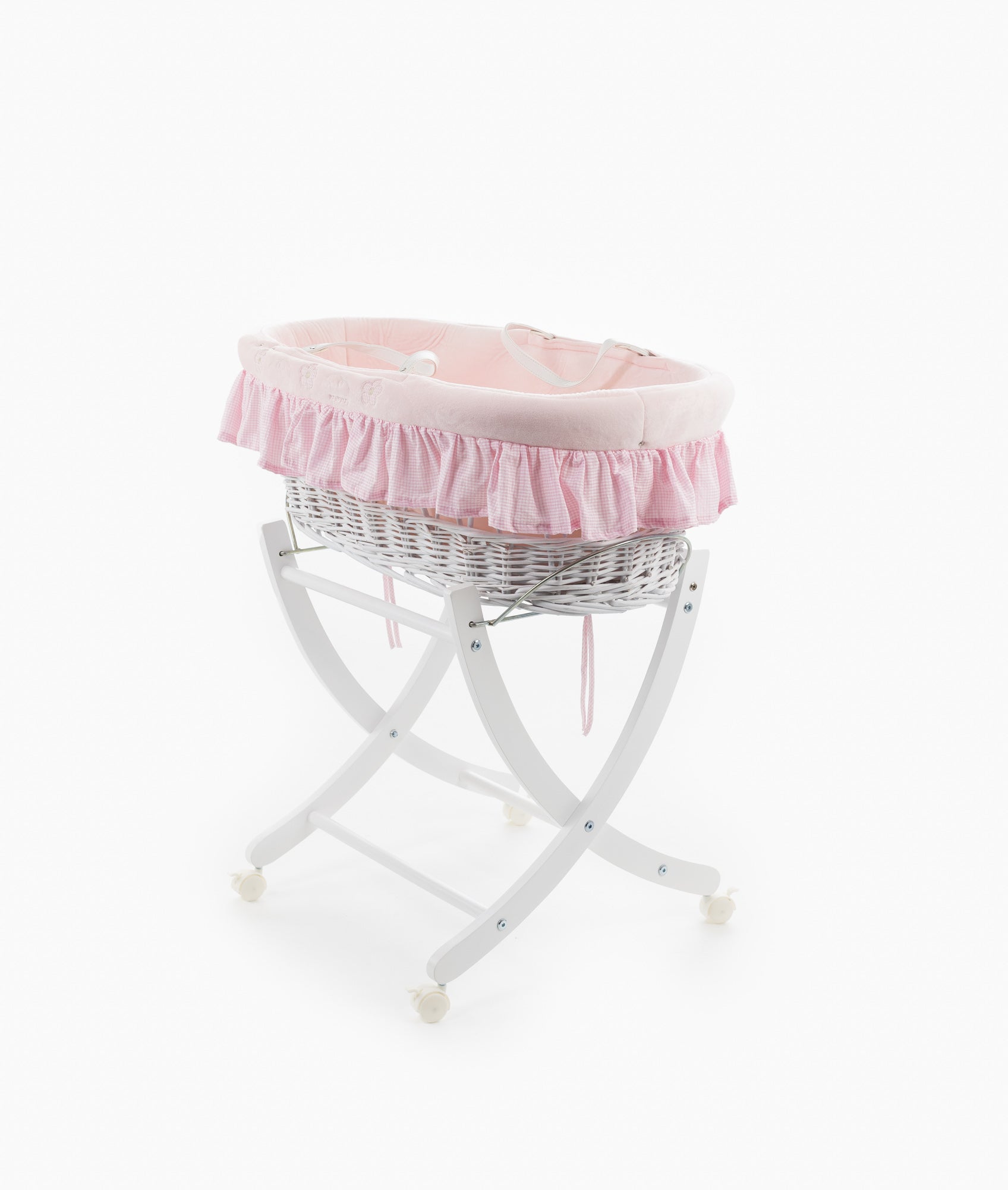 Baby Moses Basket & Stand | Pink – FLYBYFLY® USA Official Store