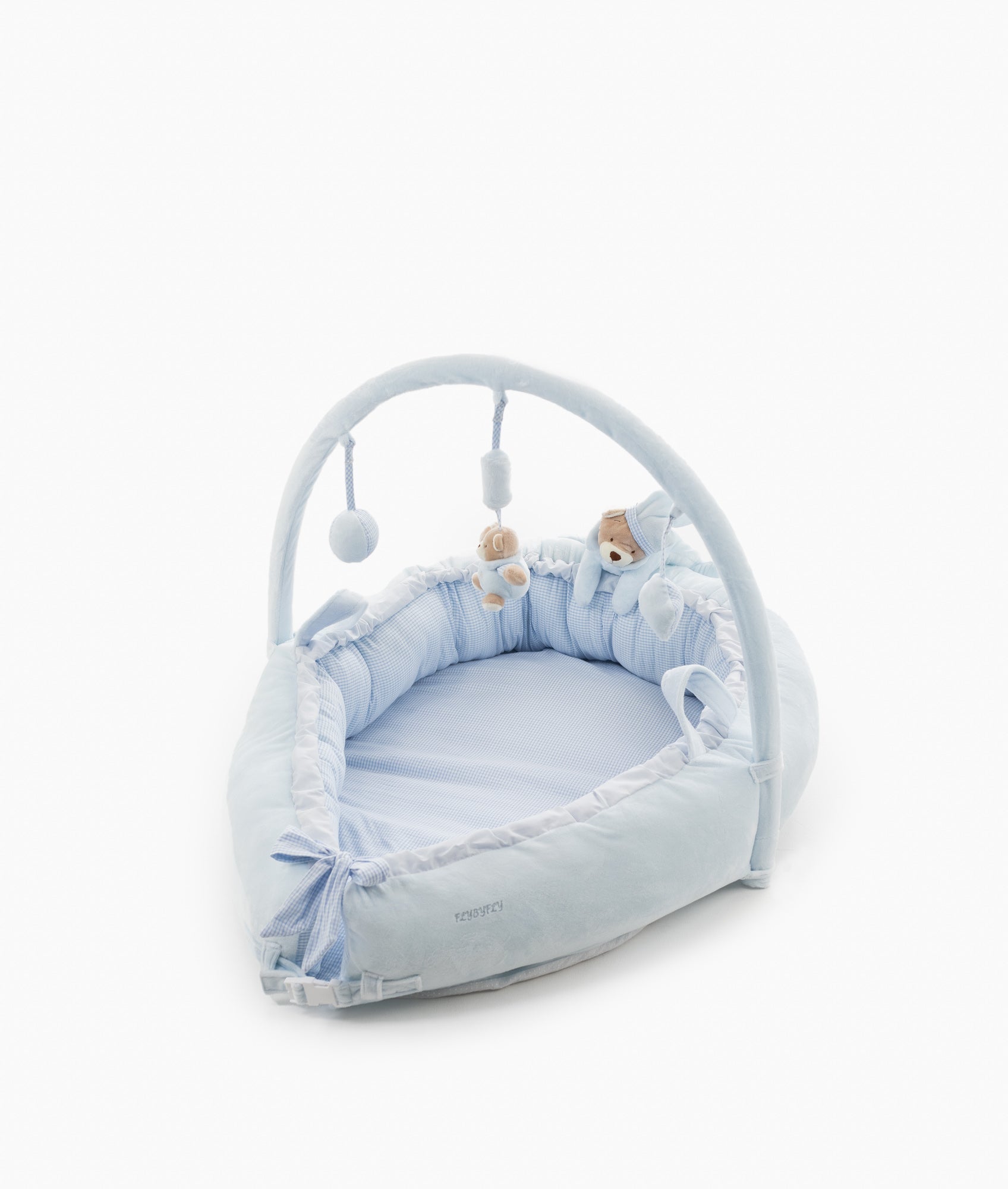 Baby Lounger Nest | Blue – FLYBYFLY® USA Official Store
