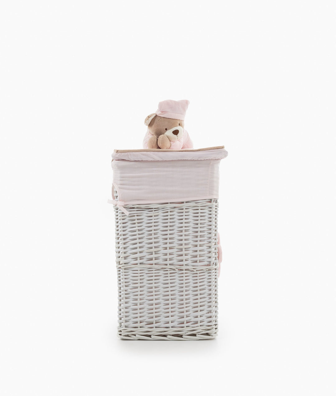 Pink square storage basket set