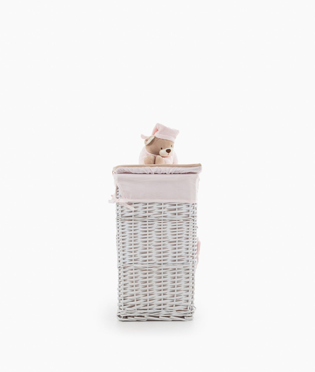 Pink square storage basket set