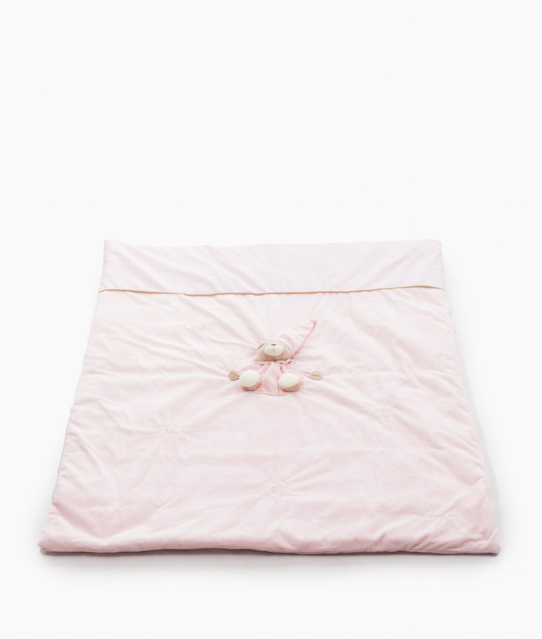 Pink quilt and cover set for toddlers