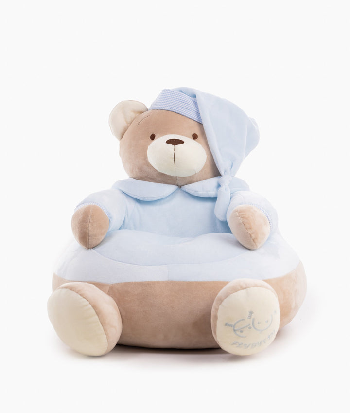 Blue cuddle chair for babies and toddlers
