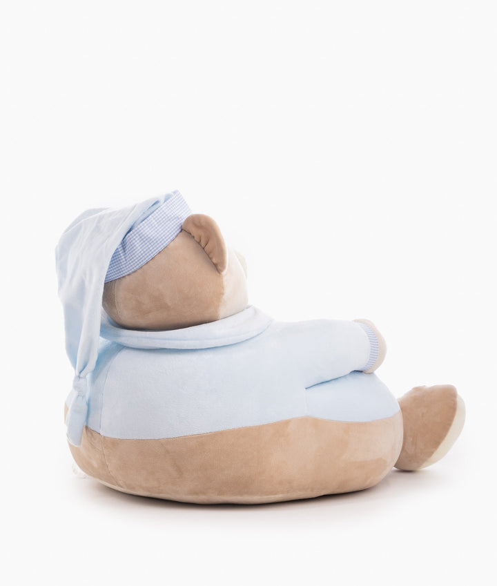 Blue cuddle chair for babies and toddlers