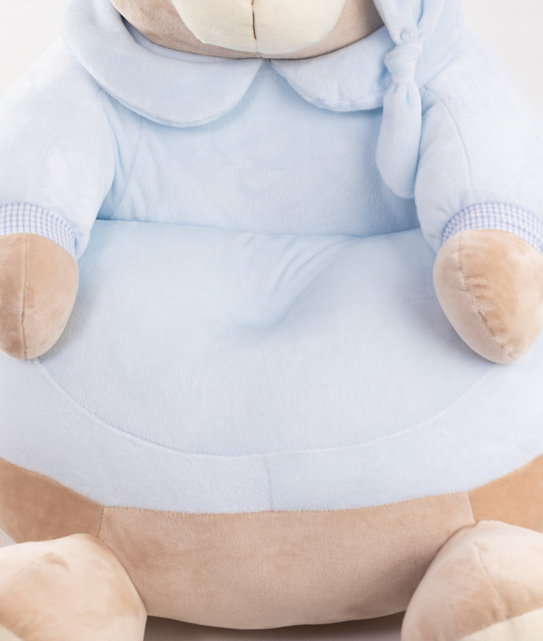 Blue cuddle chair for babies and toddlers