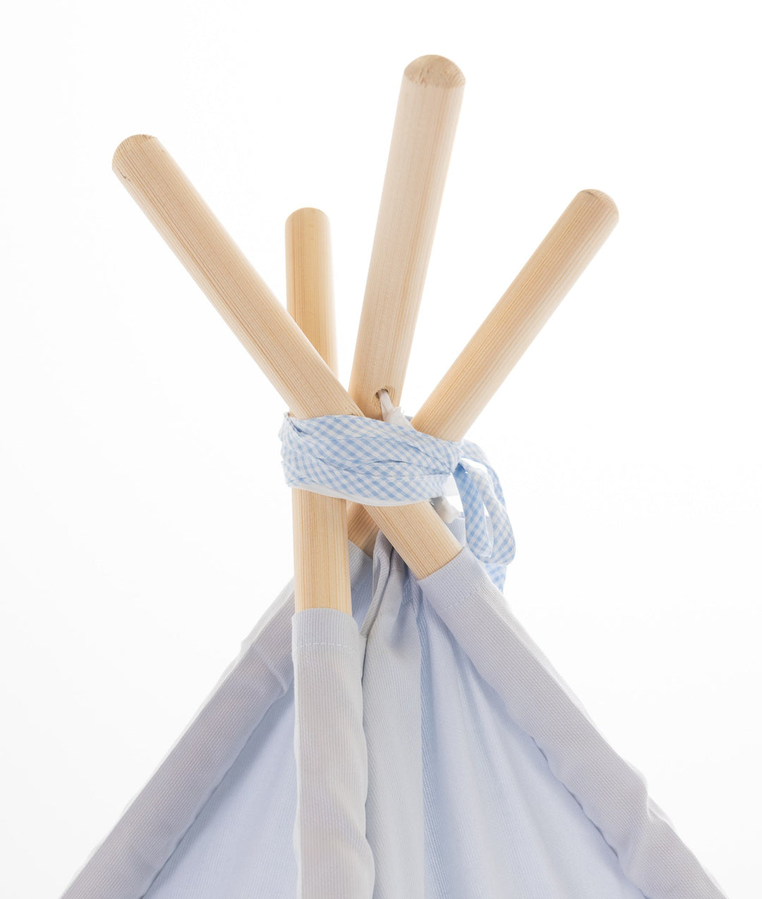 Blue kids teepee tent for nursery and playroom