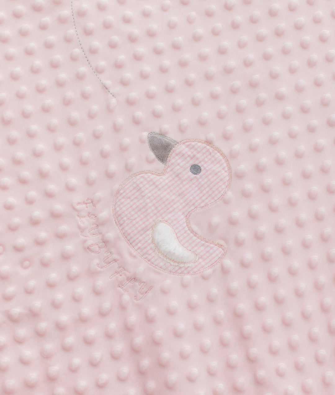 Pink toddler bubble quilt and cover set