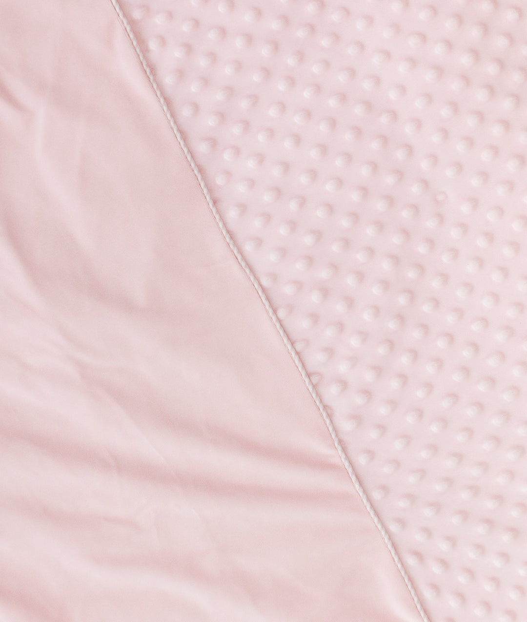 Pink toddler bubble quilt and cover set